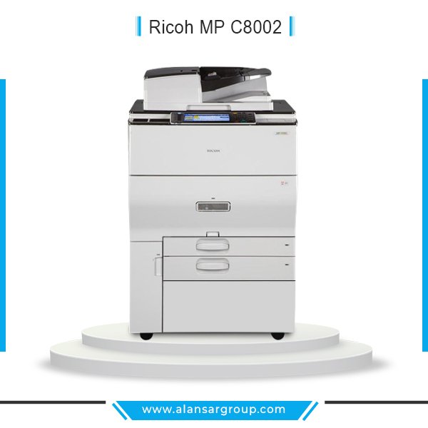 Ricoh MP C8002 ماكينة طباعة ديجيتال الوان -استيراد استعمال الخارج