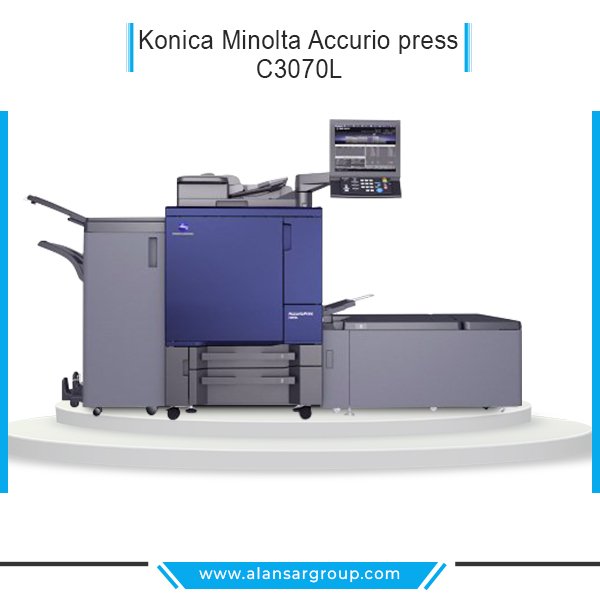 Konica Minolta AccurioPress C3070L ماكينة طباعة ديجيتال الوان - جديدة