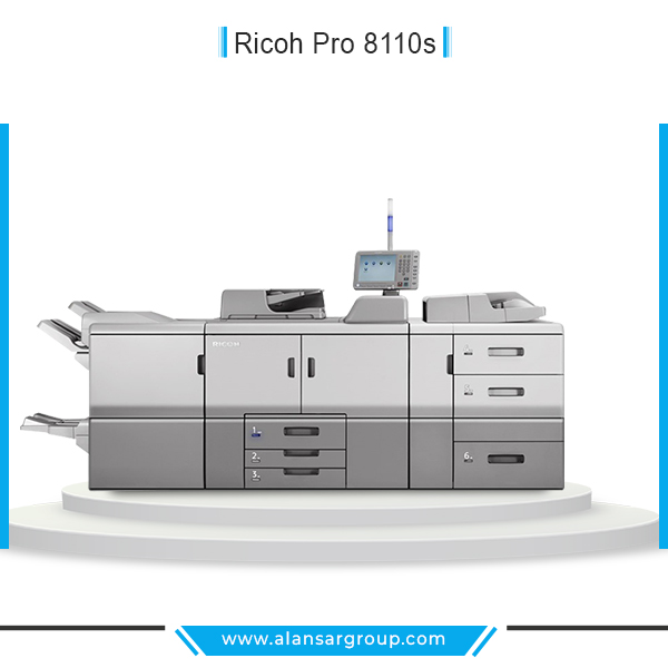 Ricoh Pro 8110s ماكينة طباعة ديجيتال - ابيض و اسود استيراد استعمال الخارج