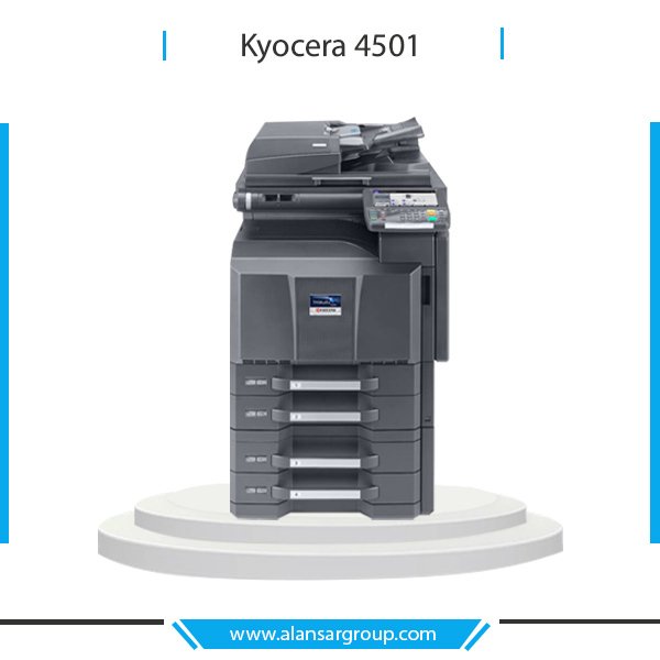 Kyocera 4501 ماكينة تصوير مستندات ابيض واسود استيراد استعمال الخارج