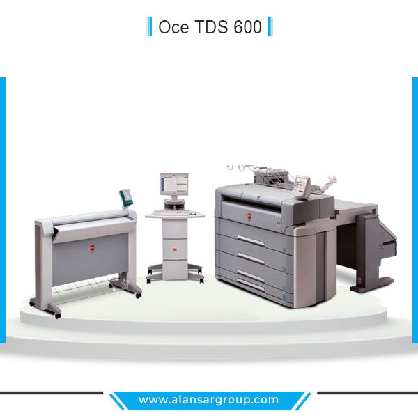 Oce TDS 600 ماكينة لوحات هندسية ابيض و اسود استيراد استعمال الخارج