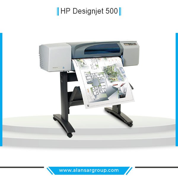 HP Designjet 500 ماكينة لوحات هندسية الوان استيراد استعمال الخارج