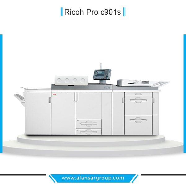 Ricoh Pro c901s ماكينة طباعة ديجيتال الوان استيراد استعمال الخارج