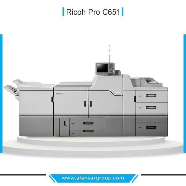 Ricoh Pro C651 ماكينة طباعة ديجيتال الوان -استيراد استعمال الخارج