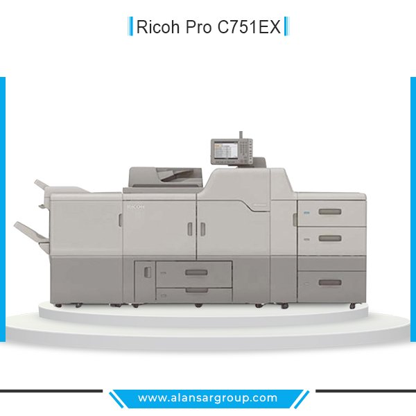 Ricoh Pro C751EX ماكينة طباعة ديجيتال ألوان استعمال الخارج