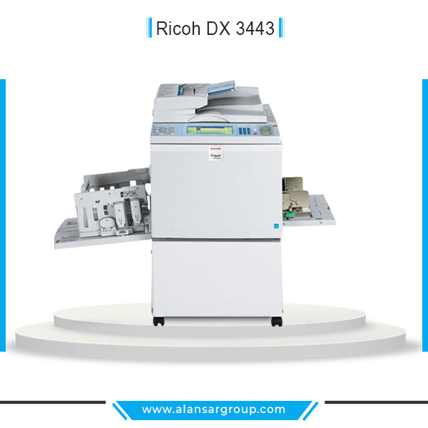 Ricoh DX3443 ماكينة طباعة تصويرية استعمال الخارج