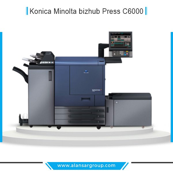 Konica Minolta bizhub Press C6000 ماكينة طباعة ديجيتال الوان استيراد استعمال الخارج